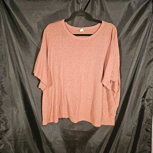 Old Navy linen blend slub knit t-shirt. Size XXL